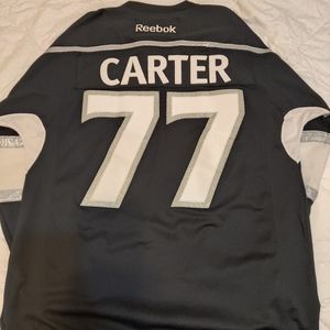 Authentic Jeff Carter Los Angeles LA Kings Home Jersey